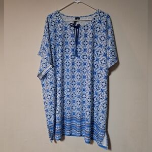 Aqua Et Sol Womens Swimsuit Cover Up UPF 50 Size XL.